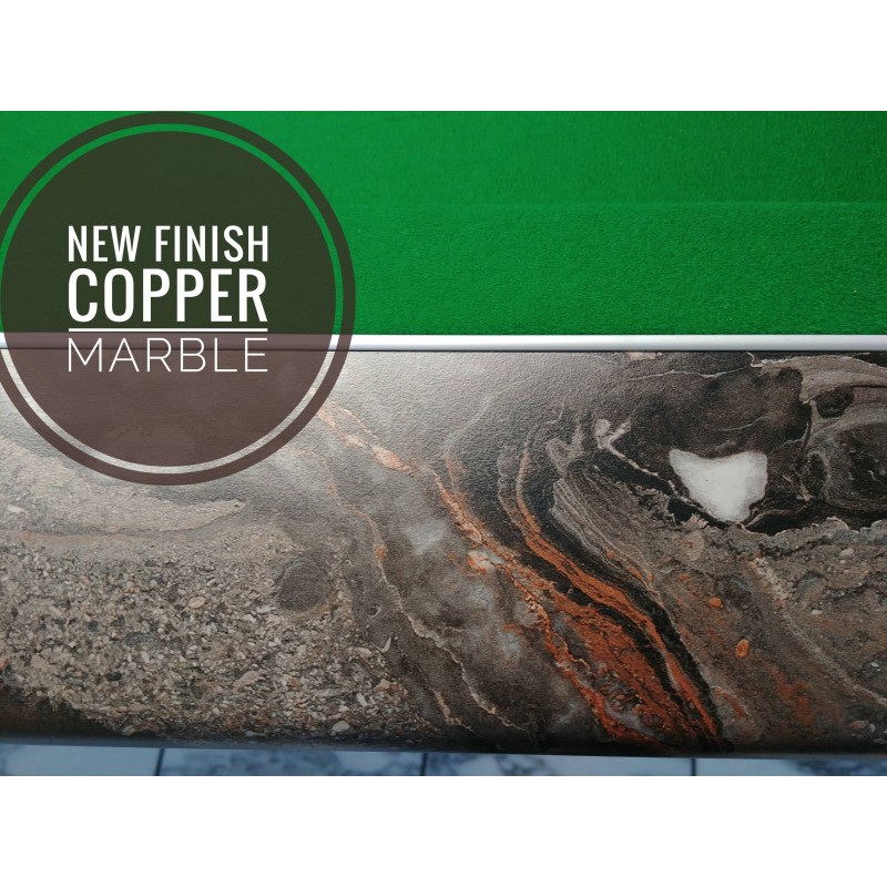 supreme winner pool table copper marble